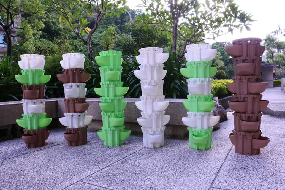 組合式立體植栽花盆 – 小耕園